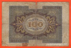 Německo - 100 Mark 1.11.1920 - série S-E