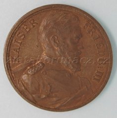 Německo - Wilhelm II. a Friedrich III.