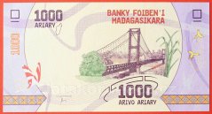 Madagaskar - 1000 Ariary 2017