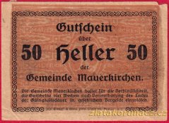 Mauerkirchen - 50 haléřů