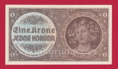 1 koruna 1940 B 049