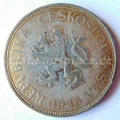 Pětikoruna - 5Kč 1928 varianta