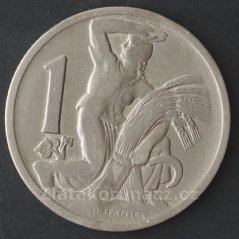 1 koruna 1922