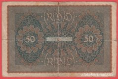 Německo - 50 mark 24.6.1919 - série Fb-pořadí 2
