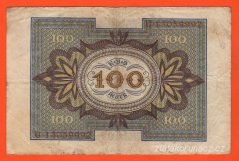 Německo - 100 Mark 1.11.1920 - série U-P