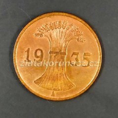 Německo - 1 Reichspfennig 1935 A