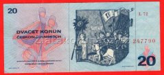 Československo - 20 Korun–1970 L 72