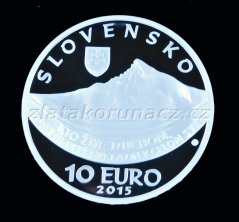 2015 - 10€ - Ľudovít Štúr - Proof