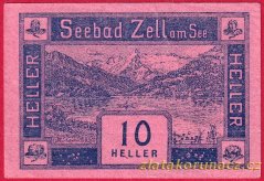Zell am See - 10 haléřů - 1920