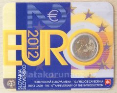 2012 - 2€ Společná evropská měna - karta