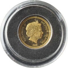 Zlatá mince - Šalamounovy ostrovy 10 Dollar 2009 - Město Petra
