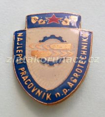 Nejlepší pracovník n.p. Agrotechnika
