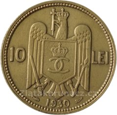 Rumunsko - 10 lei 1930 Paříž