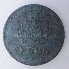 Srbsko - 50 para 1942 BP