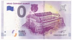 0 Euro souvenir - Hrad Červený kámeň 2