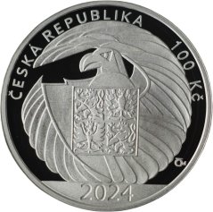 2024 - 100 Kč Bezpečnostní informační služba Proof