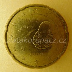 Španělsko - 20 Cent 2009