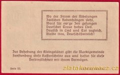 Senftenberg - 50 haléřů - 1920 - série III.