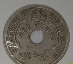 Afrika - Britská západní - 1 penny 1936