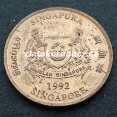 Singapur - 1 cent 1992