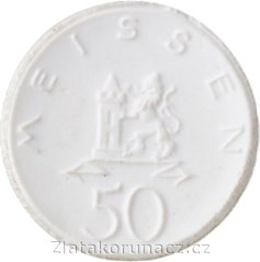 Míšeň - 50 pfennig 1921
