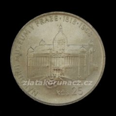 1968 - 25Kčs - Národní muzeum