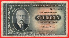 100 Kčs 1945 JZ