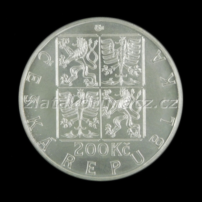 1998 - 200Kč -  Přemysl I. Otakar Proof
