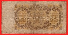 1 Kčs 1953 GK-český číslovač
