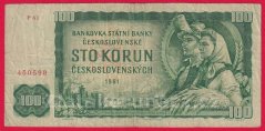 Československo - 100 Korun 1961 P 61