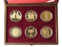 Kompletní sada mincí mimořádných ražeb 6x10.000Kč Proof