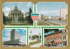 Košice - znak, pohledy na město