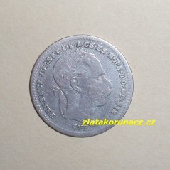 20 krejcar  1870 G.Y.F.,VALTO PENZ