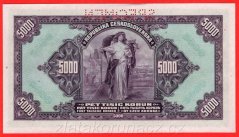 5000 Korun 1920 C Perf.