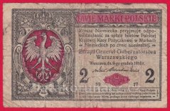 Polsko - 2 Marka 1917 General