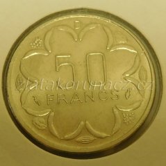 Afrika - centrální - 50 francs 1984 D