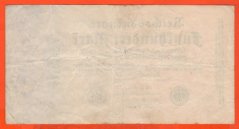 Německo - 500 mark 7.7.1922 - série Y - zel.7 m.č.