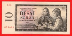 Československo - 10 korún - 1960 X 43