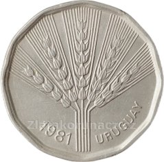 Uruguay - 2 new pesos 1981