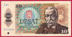 Československo - 10 korún - 1986 J 21