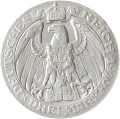Německo - Prusko - 3 marka 1910 - Univerzita Berlin