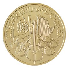 Zlatá mince Rakouska - 1/2 Oz Philharmoniker 2023