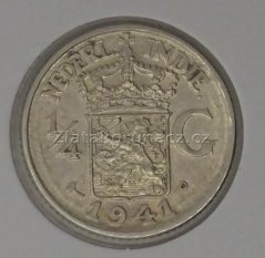 Holandsko - Indie - 1/4 gulden 1941 P