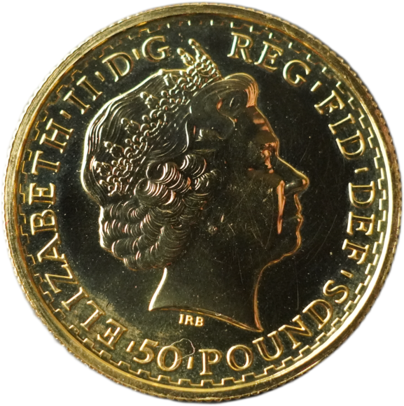 Zlatá mince Anglie - 1/2Oz Britannia 2007