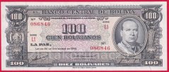 Bolívie - 100 Bolivianos 1945