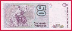 Argentina - 50 Australes 1989