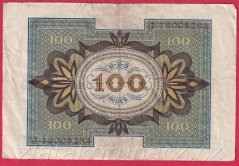 Německo - 100 Mark 1.11.1920 - série J-M