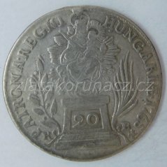 20 Krejcar 1765 KB Kremnice