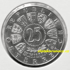 Rakousko - 25 schilling 1957