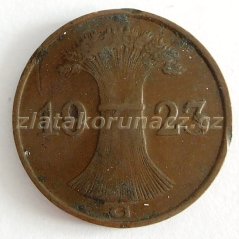 Německo - 1 Rentenpfenig 1923 G